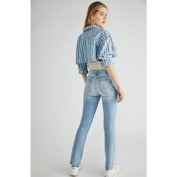 💕MOTHER SUPERIOR💕 The Flirt Fray Jeans ~ I Confess 25 NWOT